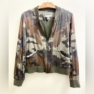 MARRAKECH Camouflage Bomber Jacket - Size Small